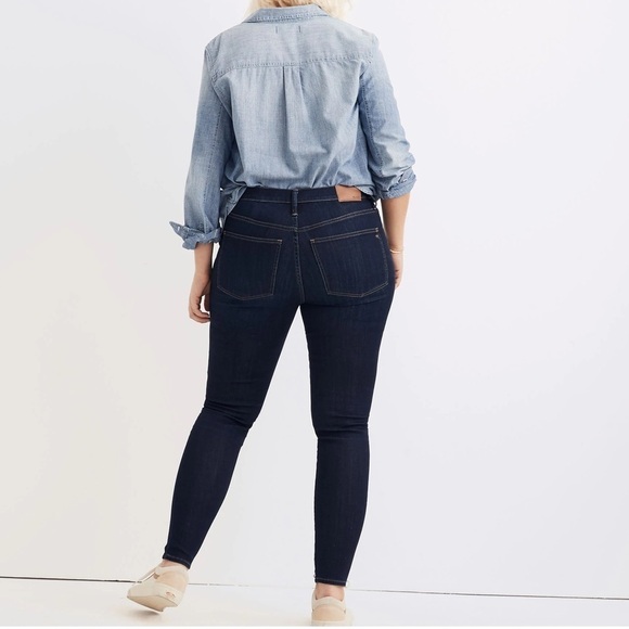 Madewell 9”‎ High-Rise Skinny Jeans Size 28 Short - Picture 2 of 9